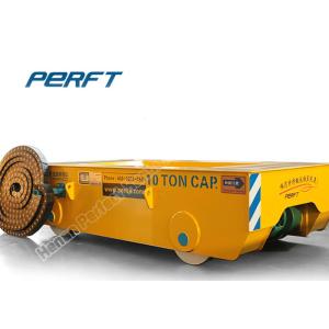 Yellow Warehouse Carts Material Handling Equipment With Cable Drum Power