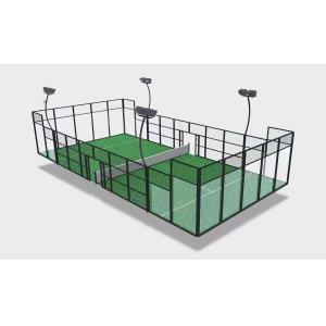 Panoramic Padel Court With Reinforced Structure For Enhanced Durability And