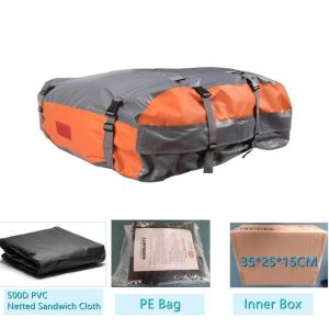 Waterproof Rooftop Deluxe Cargo Carrier With Roof Basket