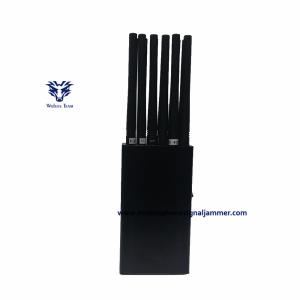 Lojack GSM CDMA 3G 4G WiFi GPS UHF VHF Cell Phone Jammer with 12 frequencies