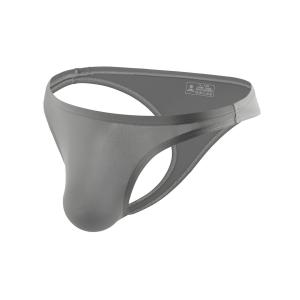 China Mens Briefs Underwear 3D Pouch Low Rise Sexy T Back Thong Breathable Underpants on sale