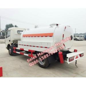 5500L Propane Bobtail Tanker Truck With Mobile Filling Gas Machine and Dispenser