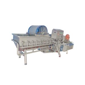 AC380V 50HZ 1000KG/H Ozone Vortex Vegetable Washer