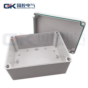 Durable Grey ABS Junction Box , Small Clear Plastic Enclosures For Electronics
