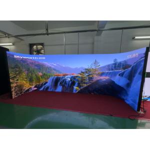 IP67/IP55 Rated Curved LED Screen P10 P8 P6 P4 960mm*960mm Wireless For Shooping