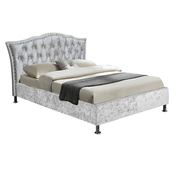 Customizable Size for You and Color and Material Options for This Upholstered Bed Frame.