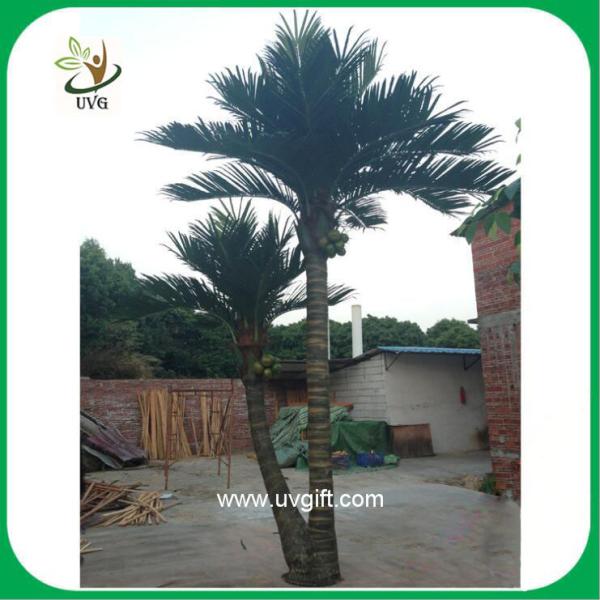 Quality UVG PTR022 high simulation artificial palm trees outdoor for home garden decoration wholesale