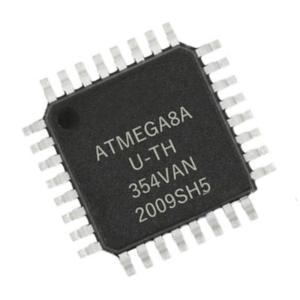 Cheap ATMEGA8A-AU MCU Microcontroller 4KB AVR 1KB 16MHz FLASH 23 TQFP-32 for sale