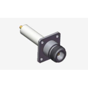 Cheap N Female RF Coaxial Connector 4-hole Flange with Long Microstrip for sale