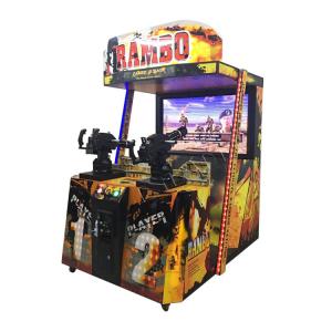 2P Amusement Coin Operated Machines , Rambo Commercial Video Game Machines