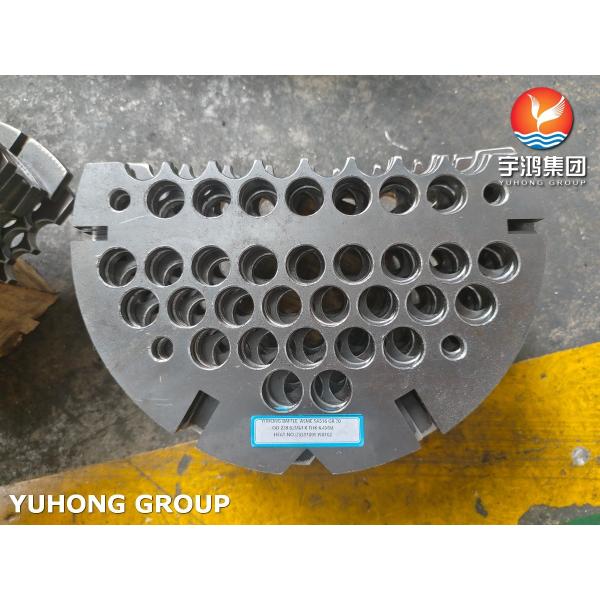ASME SA516 Gr70N HIC-Resistant Segmental Baffle for S&T Heat Exchanger (Thk 8