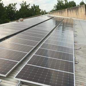 Pre Assembled Anodized Aluminum Solar Rooftop Mounting Structure