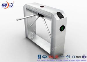 China Pedestrian Turnstile Gate With ID/IC Reader Access Control Time Attendence System on sale