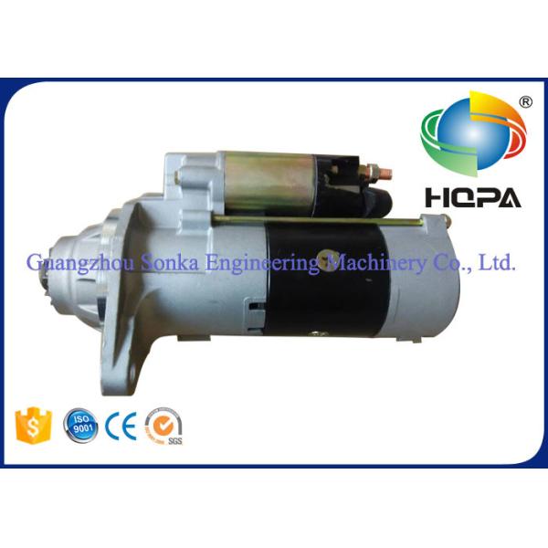 Quality Silver Isuzu Excavator Starter Motor Engine 6sd1 6uz1 M009t62371 , OEM Service wholesale