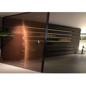 Metal Coated Fabric Glass Panel, Mesh Fabric Glass, Fabric Glass