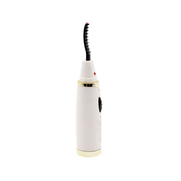 Quality AAA Battery Operated ABS Shell Silicone Conducting Heated Eyelash Curler wholesale