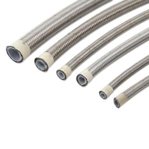 High Pressure PTFE Hose With One braided Layer Of Stainless Steel For Transporta