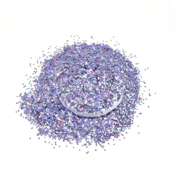 Super Shiny Epoxy Chunky Champagne Glitter PET Solvent Resistance Customized