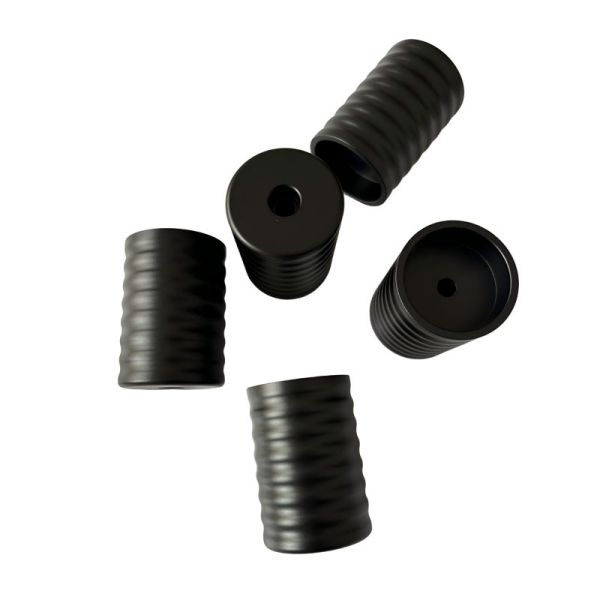 High Precision Black Oxidation CNC Turning Milling Parts with Customized Size