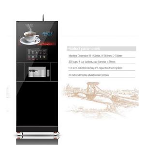 OEM Hot And Cold Espresso Coffee Vending Machine For Retail
