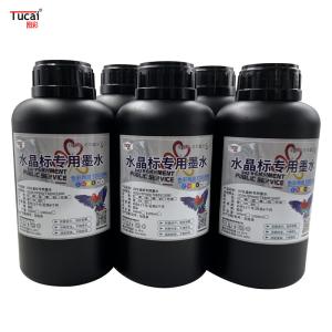 Scratch Resistance Epson UV Varnish For Crystal Label Substrate