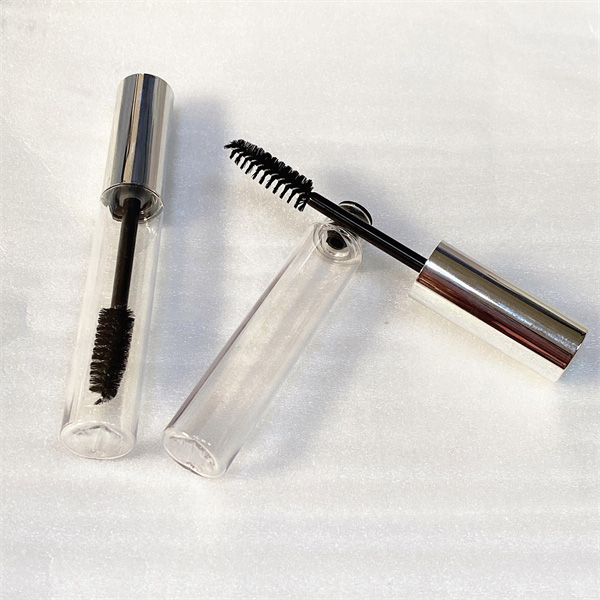 10ml Silver Empty Mascara Container Cosmetic Packaging With Wand Glitter