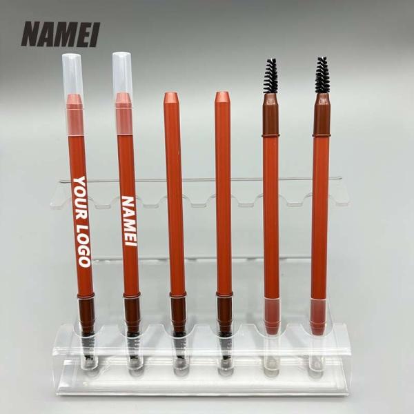 Quality Wholesale Customized High Quality Eyebrow Pen Tube Eyebrow Pen container with Brush from Factory wholesale
