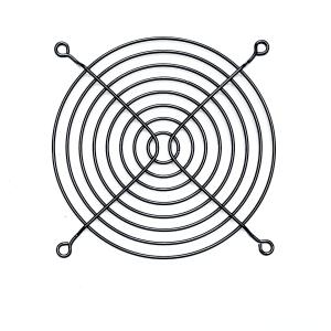 120mm 80mm 60mm 40mm Chrome Metal Computer PC Fan Grill Mounting Finger Guard