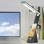 Multi Function Wireless Charger With Clock Lamp