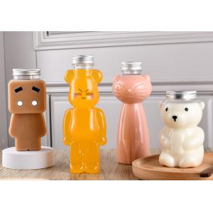 Food Grade Plastic Beverage Bottles Squeezable 23.3oz 16 Oz Honey Bear Bottles