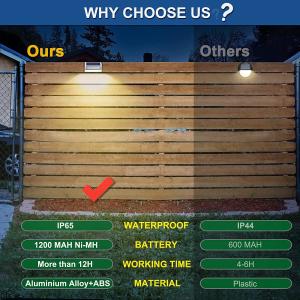 Energy Saving Solar Garden Lights with 10LM LED and Monocrystalline Silicon