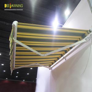 Home Patio Motorized Waterproof Retractable Awning With Screen