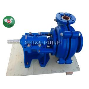 Mining Rubber Lined Slurry Pumps , Abrasive Solids Handling Centrifugal Pump