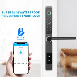 Anti Theft TTlock Smart Lock Fingerprint Smart Door Lock For Apartment