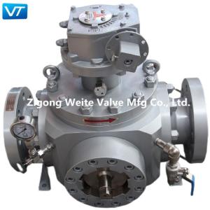 Bidirectional Pigging Ball Valve 4 Inch Class 600 ASTM A105 Piggable Valves