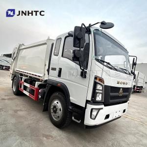 HOWO Light Garbage Truck 10 M3 4X2 Small Garbage Compactor Truck