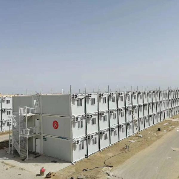 Quality Earthquak And Wind Resist 3 Storey Modular Structure Container House For Rental Or Temporary Site Worker Camping wholesale