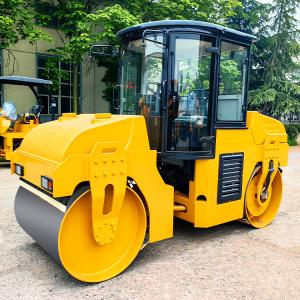Hydraulic 6 Ton Road Compactor Double Drum Asphalt Roller Machine for Road