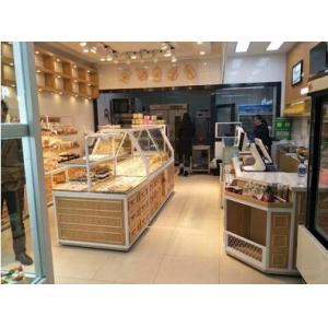 Cheap Compact Bakery Shelves Bread Display Corrosion Resistant Easy Cleaning for sale