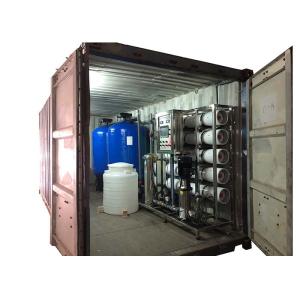 Cheap Reverse Osmosis RO Water Treatment System With Blue FRP Tank Sand Filter / Carbon Filter for sale