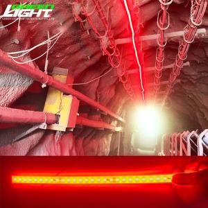 Single Red Industrial Led Strip Lights for Underground Mining 5 years lifespan