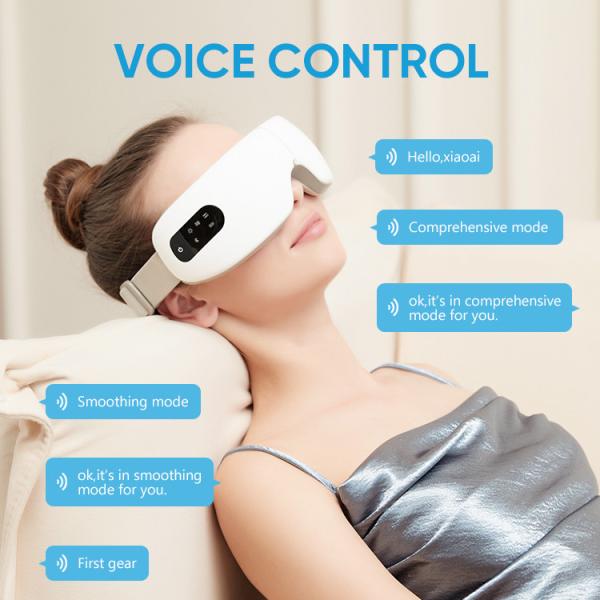 Bluetooth And Music Eye Relax Massager With Heating Hot Compress And Vibration