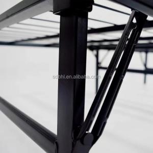 Modern Design Storage Metal Bed Frame Hotel-Style Foldable Extra Bed with