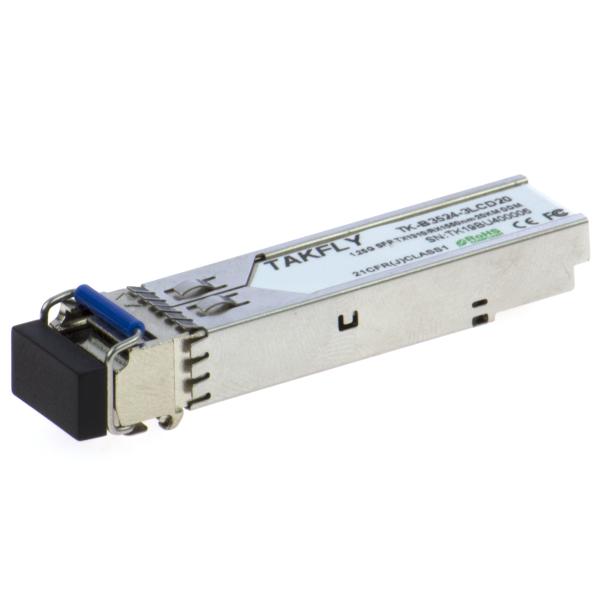 Quality 1.25G BIDI WDM LX SM 3KM 20KM Tx1310 Rx1550 1000Base Optical SFP Transceiver SFP-1G-BXU-10 wholesale