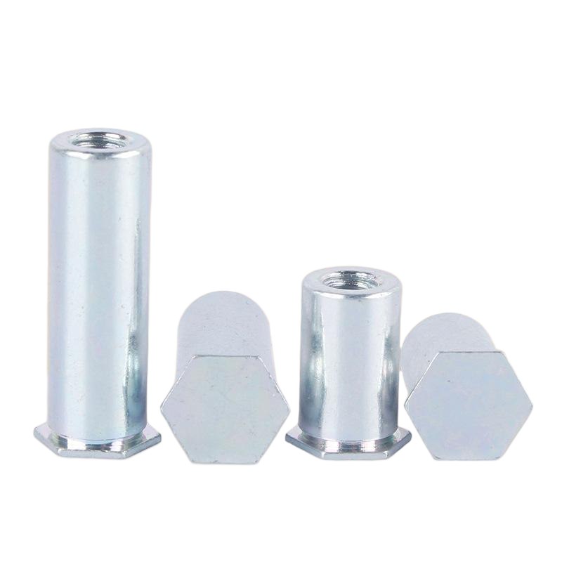 Corrosion Resistance Durable Carbon Steel Galvanized Hexagon Blind Rivet Studs