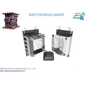 Durable Black Cover Custom Plastic Injection Mold， Easy To Installation