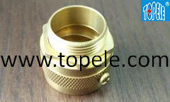 Quality Long Life Flexible Conduit And Fittings CNC Machine Brass Male Adapter wholesale