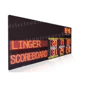 Cheap Multi Functions Led Electronic Scoreboard Outdoor Indoor Type 110V ~ 250V for sale
