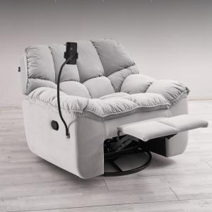 BN Living Room Recliners Plush Fabric Multifunctional Electric Single Recliner