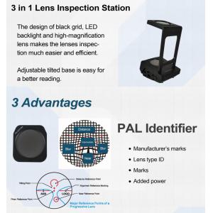 3 in 1 Lens Inspection Station LED backlight and high-magnification lens